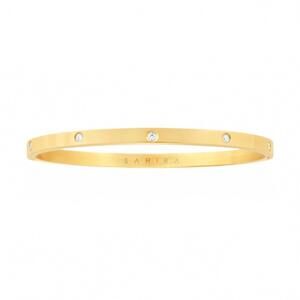 NEW SAHIRA women's elsie eternity bracelet in gold